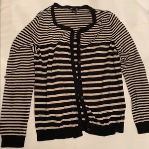 H&M Striped Cardigan